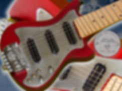 electric travel guitar by Lap axe